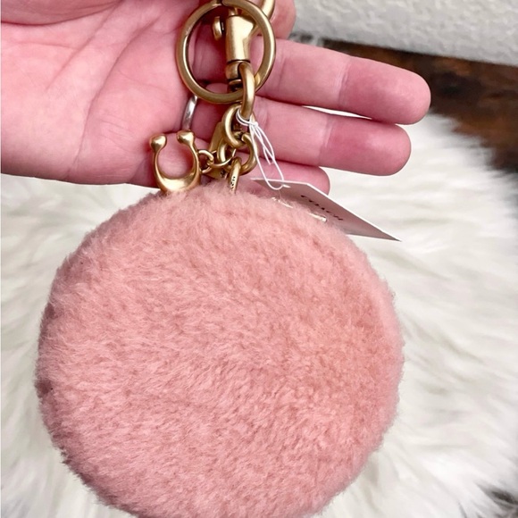 NWT Coach Coin Case In Shearling CO226 - Picture 6 of 9